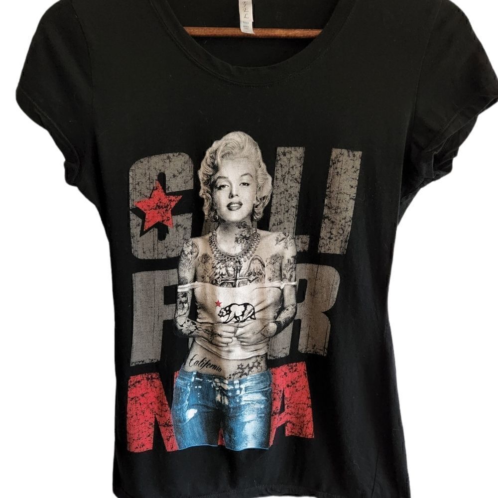 ‎GRAPHIC T- Shirt Marilyn Monroe California Ejel Brand